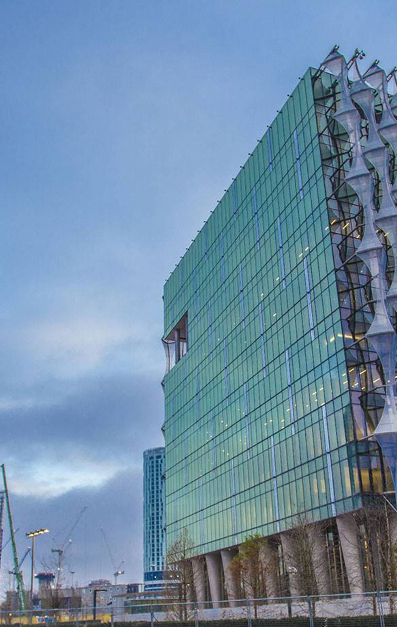 Welcoming and secure reception area for consular services at the New London Embassy