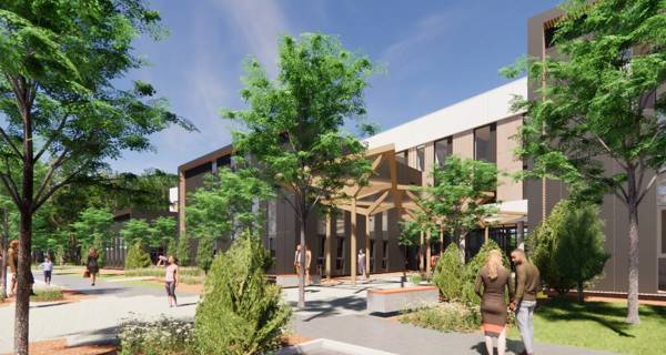 CGI of NRC front entrance