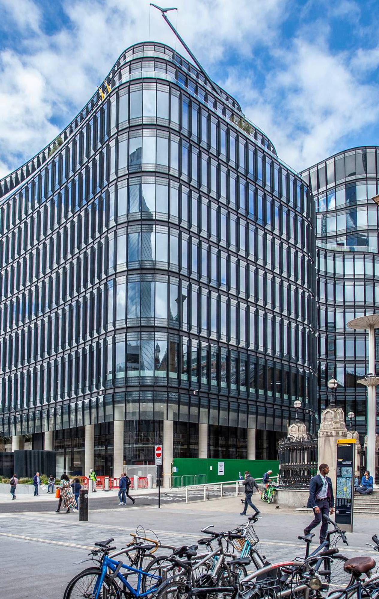 The redevelopment of Broadgate CGI Color Map